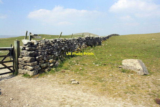Photo 6"x4" Junction of footpaths and bridleways at Street Gate Water Houses\/SD8867 c2017