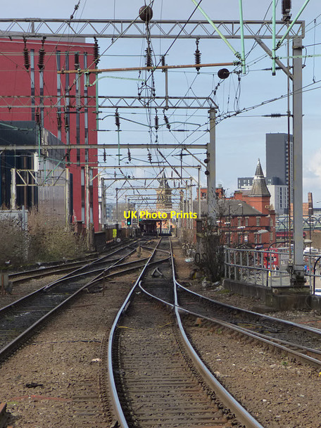 Photo 6"x4" Oxford Road station - viaduct to Deansgate Manchester c2018