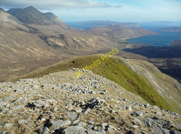 Photo 6"x4" Druim Eadar D\u00c3\u00a0 Choire Druim Eadar D\u00e0 Choire c2009