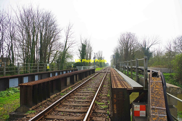 Photo 6"x4" Railway line at Rye, East Sussex Rye c2018 P1