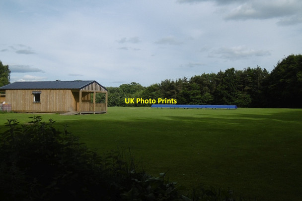 Photo 6"x4" Cricket ground, Doune Doune\/NN7301 c2017