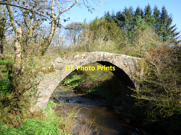 Photo 6"x4" Roman Bridge Inverkip c2018 P1