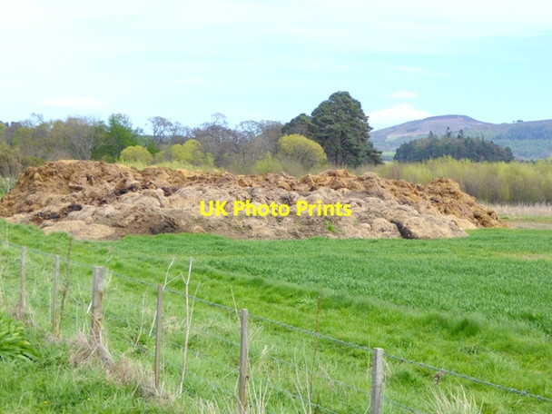 Photo 6"x4" Manure heap near Lilburn Pond East Lilburn c2018