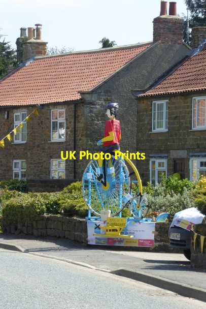 Photo 6"x4" Penny farthing Sutton-under-Whitestonecliffe c2018