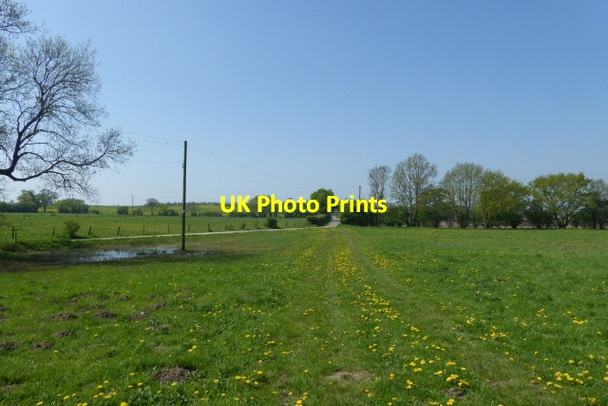 Photo 6"x4" Bridleway to New Road Escrick c2018