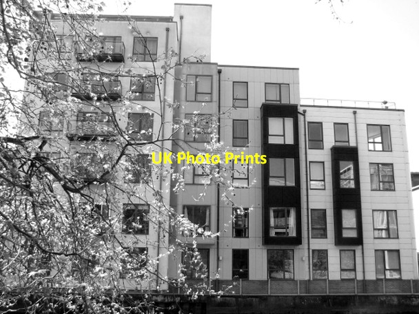 Photo 6"x4" Modern block of flats on the Carrow Works site Norwich c2018 P1