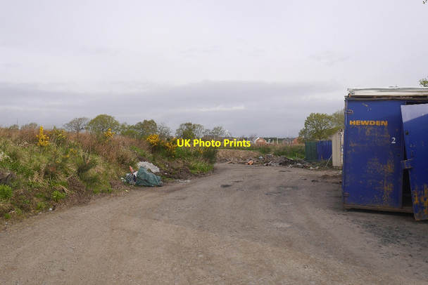 Photo 6"x4" Excavated land Antonshill c2018