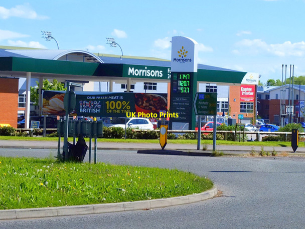Photo 6"x4" Supermarket Fuel on the Atherleigh Way Leigh\/SD6500 c2018