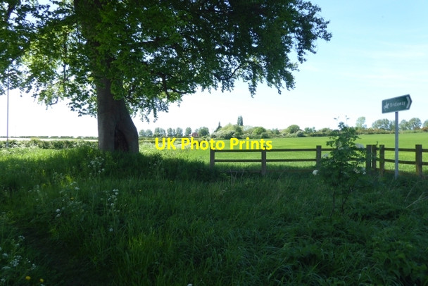 Photo 6"x4" Bridleway beside Gateforth New Road Burn\/SE5928 c2018