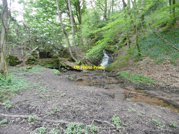 Photo 6"x4" Dimmingsdale, waterfall Oldfurnace c2018