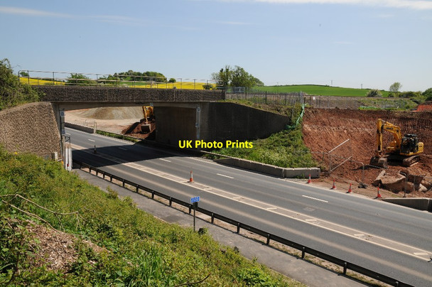 Photo 6"x4" Railway bridge crossing Crookbarrow Way Red Hill\/SO8653 c2018