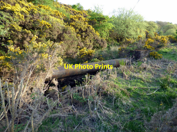 Photo 6"x4" Pipeline crossing Shaws Water Works Greenock\/NS2776 c2018