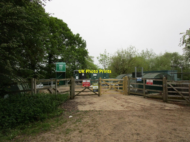Photo 6"x4" Entrance to the sewage works, Wymondham Wymondham\/SK8518 c2018