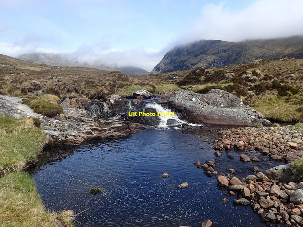 Photo 6"x4" Waterfall on the Allt Beithe Kinloch\/NC3434 c2018