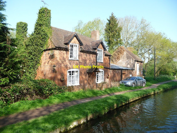 Photo 6"x4" Canalside house, Botterham Blakeley\/SO8692 c2018