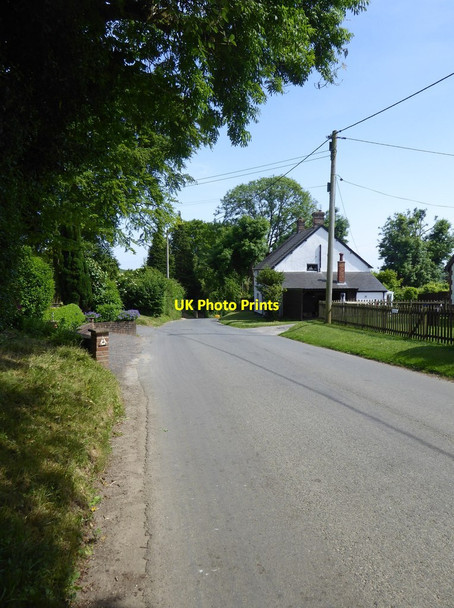 Photo 6"x4" Tytherley Road, view south-east Commo c2018
