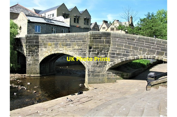 Photo 6"x4" The Old Bridge over the Hebden Water, Hebden Bridge Hebden Bridge c2018