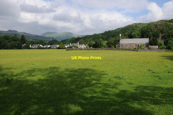 Photo 6"x4" Beddgelert viewed from the south Beddgelert c2018