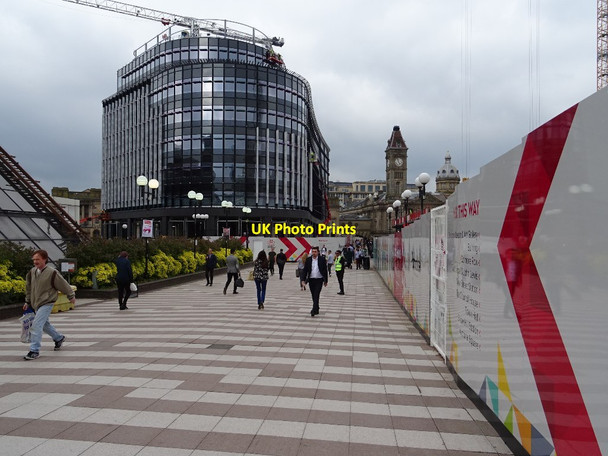 Photo 6"x4" Redevelopment work on Centenary Square Lee Bank c2018
