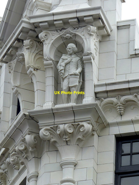 Photo 6"x4" Elite Buildings, Nottingham \u00e2\u0080\u0093 detail Nottingham\/SK5641 c2018 P1