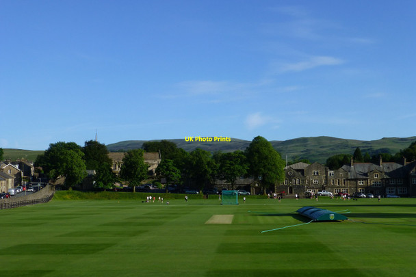 Photo 6"x4" Sedbergh School cricket ground Sedbergh c2018