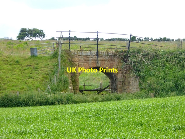 Photo 6"x4" Old railway bridge near Kettleness Goldsborough\/NZ8314 c2018
