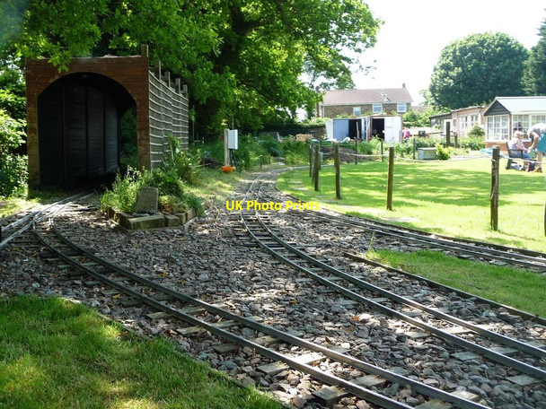 Photo 6"x4" Tunnel at Fenland Light Railway, Ramsey Mereside Ramsey Forty Foot c2018