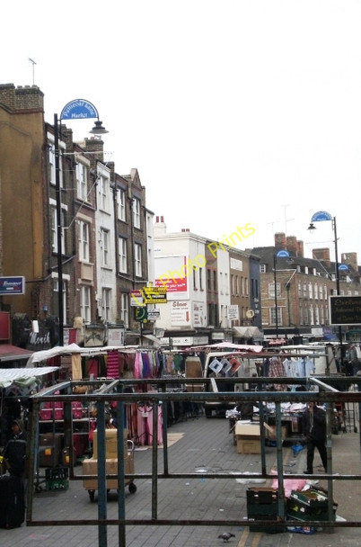 Photo 6"x4" The end of market day, Wentworth Street E1 London c2009