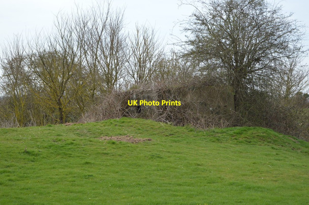 Photo 6"x4" Well hidden pillbox Aldington\/TR0636 c2018