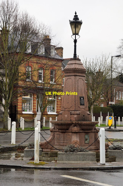 Photo 6"x4" Drinking Fountain, Dulwich Brixton\/TQ3175 c2018