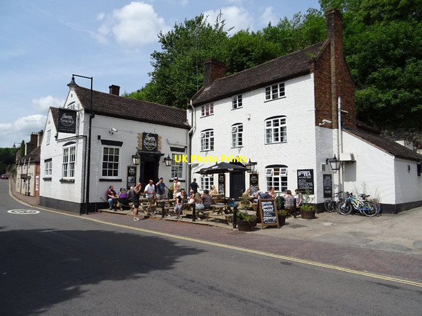 Photo 6"x4" Swan Hotel, Ironbridge Benthall\/SJ6602 c2018