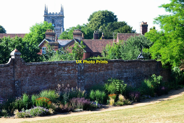 Photo 6"x4" View over Downton from The Moot gardens Downton\/SU1821 c2018
