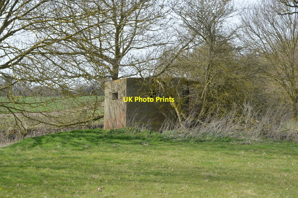 Photo 6"x4" Pillbox by Royal Military Canal Bilsington c2018