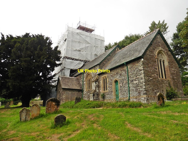 Photo 6"x4" Conservation work at St Michael's church, East Anstey East Anstey c2018