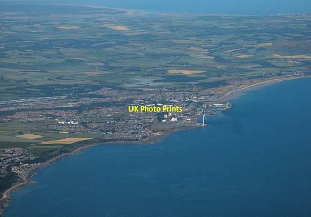 Photo 6"x4" East Wemyss and Methil from the air Buckhaven c2018