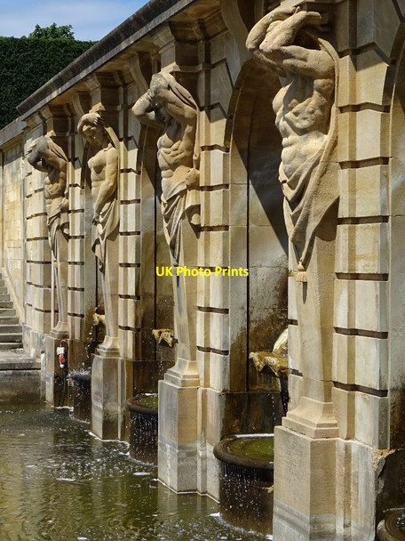 Photo 6"x4" Caryatids in the Italian Garden Woodstock\/SP4416 c2018