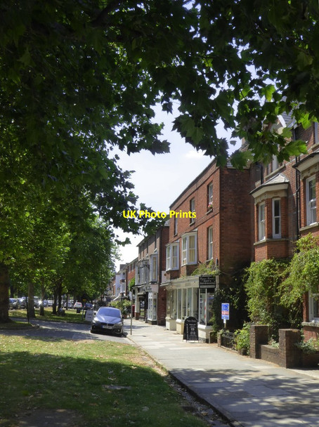 Photo 6"x4" Tenterden High Street: north side, looking west from Station Road Tenterden c2018