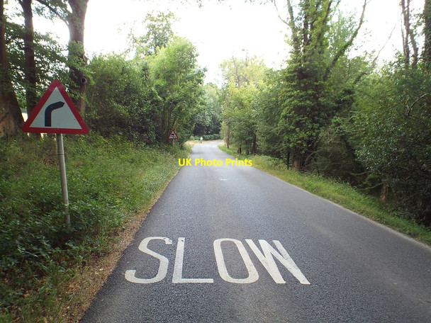 Photo 6"x4" Priory Road, near Forest Row Wych Cross c2018