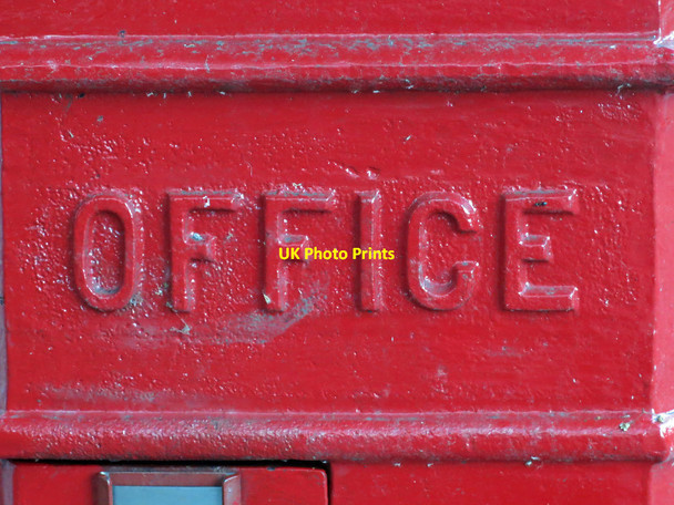 Photo 6"x4" Faux Penfold postbox, Prince Albert Road \/ Wells Rise, NW8 (detail) (3) Camden Town c2018