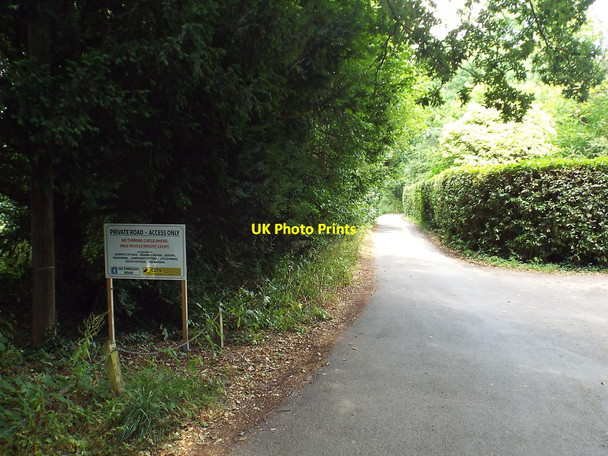 Photo 6"x4" Private access road, Upper Hartfield Upper Hartfield c2018