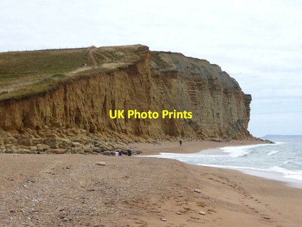 Photo 6"x4" Burton Cliff Burton Bradstock c2018