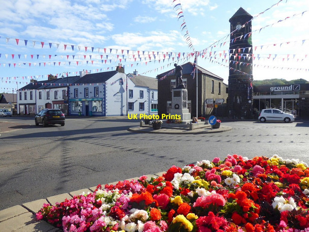 Photo 6"x4" Floral display, Bushmills Bushmills c2018