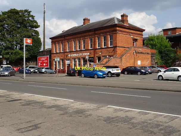Photo 6"x4" Lichfield City Station Lichfield c2018