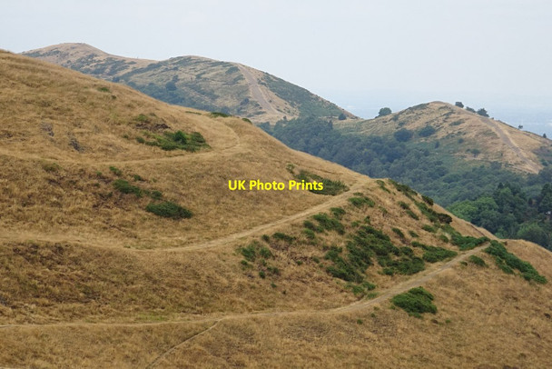 Photo 6"x4" The British Camp hill fort  Little Malvern c2018