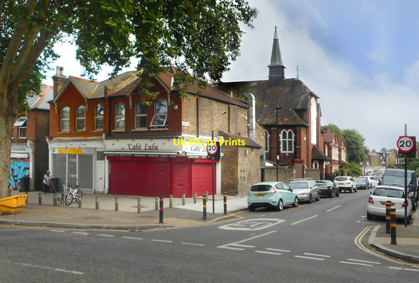 Photo 6"x4" Cafe on the Corner Brixton\/TQ3175 c2018