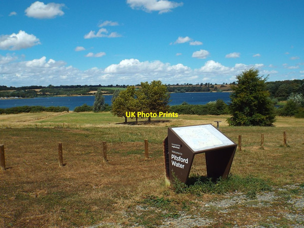 Photo 6"x4" Information board at Pitsford Water Pitsford c2018