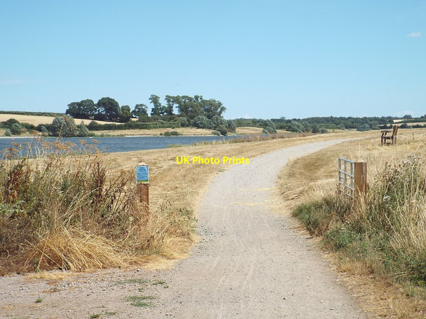 Photo 6"x4" Path alongside Pitsford Water, Northamptonshire Pitsford c2018