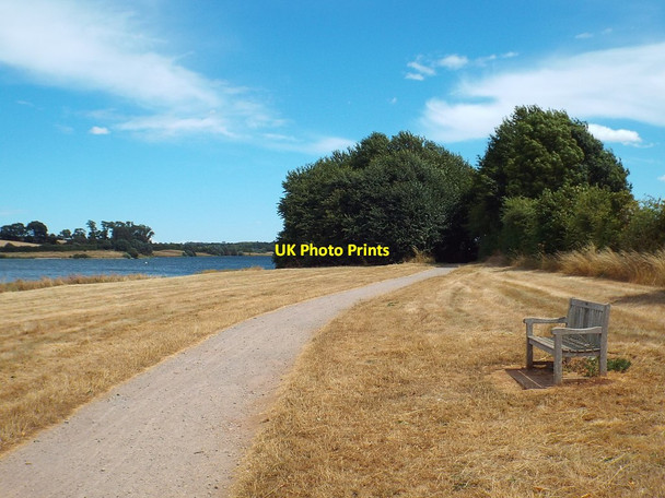 Photo 6"x4" Path alongside Pitsford Water, Northamptonshire Pitsford c2018
