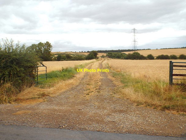 Photo 6"x4" Farm track near Market Harborough Market Harborough c2018