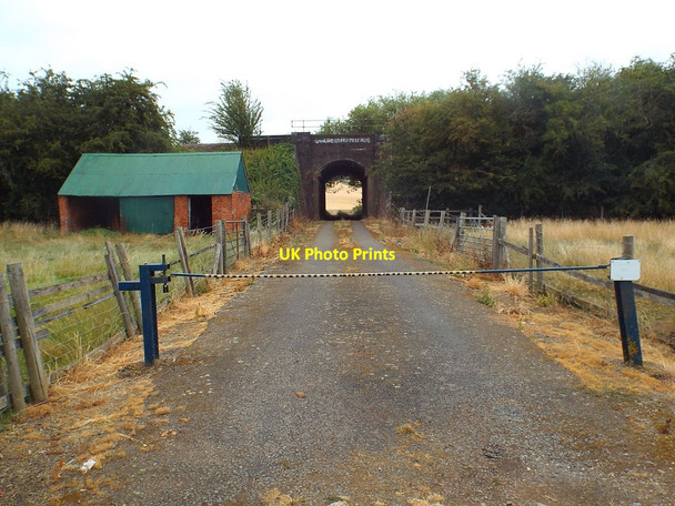 Photo 6"x4" Private track near Market Harborough Market Harborough c2018